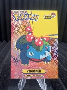 Venusaur #3 - Holo Dorado - Tapa de Cartas Base de Datos Pokédex 2024 - Tarjeta Pokémon Casi Nueva - Imagen 1 de 2