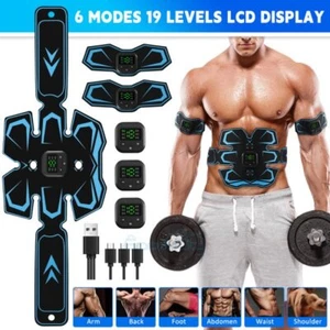 Tactical Abs Stimulator EMS Muscle Core Toning Trainer Portable Abs Massager NEW - Picture 1 of 19