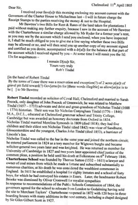 1805/84 CHELMSFORD PMK BRIEF ROBERT TINDAL & ESSEX WÖCHENTLICHE NACHRICHTEN KLEINES RUNDSCHREIBEN - Bild 1 von 3