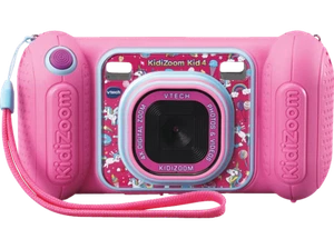 VTECH KidiZoom Kid 4 pink Kinderkamera, Pink - Bild 1 von 1