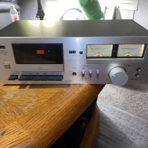 VTG Sansui Stereo Cassette Tape Deck, Model D-90 Motor works needs belt - Picture 1 of 12