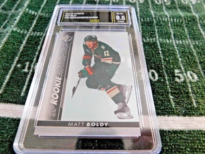 2022 SP AUTHENTIC MATT BOLDY 137 ROOKIE AUTHENTICS RAINBOW GRADED 8.5 NM-MT WILD - Picture 1 of 3