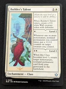MTG - Builder's Talent - Bloomburrow - Packfrisch!! - Bild 1 von 2