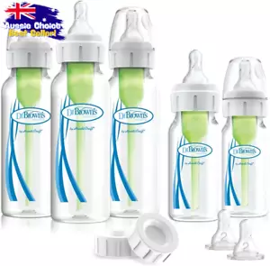 Anti-Colic Baby Bottles Natural Flow Newborn Feeding Set - Picture 1 of 12