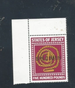 Jersey "£500 Royal Court Revenue Specimen stamp superb unmounted mint - Picture 1 of 2