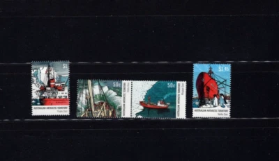 Australian Antarctic L120-23 Ships 2003 VF MNH Juego completo #6SC Foto 1 de 2