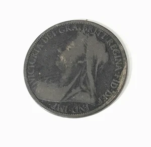 1900 British Penny - Picture 1 of 2