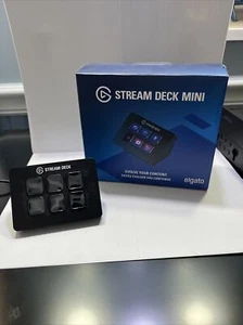 Elgato Stream Deck Mini | Live Content Creation Controller with 6 Keys, Black - Picture 1 of 2