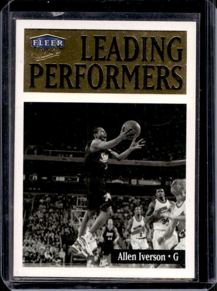 1998-99 Fleer Ultra Allen Iverson Leading Performers #1 76ers