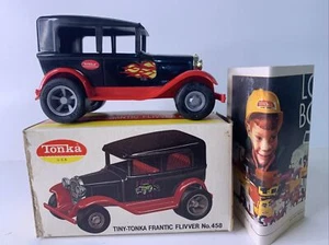 vintage 1970 Tiny Tonka #458 frantic fliver ford model T car 1:32 NEW in BOX - Picture 1 of 7