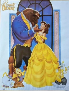 Disney 1991 Vintage Original Beauty & the Beast Movie Poster #2018 OSP 23x35 NEW - Picture 1 of 5