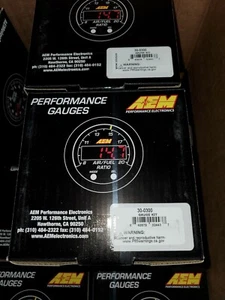 Controlador de sensor de relación de combustible de aire de banda ancha AEM X-Series calibre 30-0300 AFR VENTA - Imagen 1 de 5