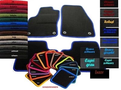 Fußmatten Teppich Velours passend für Mazda CX 3 Bj ab 2015 mit Befestigung 2300 - Bild 1 von 4