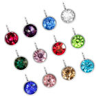 Birthstone Charms: 24pcs for Jewelry Crafting