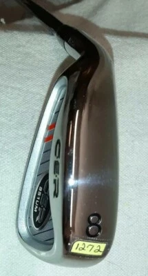 //NEW  C.E.R. 851UM #8 Iron - Left Hand - Men's - Steel Shaft - Stiff Flex #1272 - Image 1 of 4