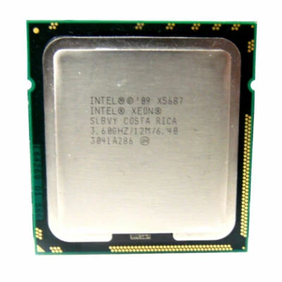 Intel Xeon X5687 3.6GHz Quad-Core SLBVE LGA1366 12MB 130 W CPU Processor - Image 1 of 4