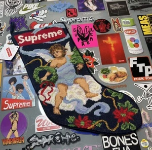 Supreme Christmas Stocking Brand New - Picture 1 of 3