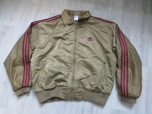 Adidas Bomberjacke Gold/Weinrot Vintage Gr. XL "eine Rarität" - Bild 1 von 15
