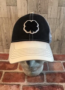 Black Clover Mens Trucker  Hat Snapback Black and Gray Top Golf Cap - Picture 1 of 6