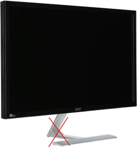 Acer RT280K Monitor 4K Widescreen 28" LCD Monitor 3840x2160 UHD Display - Afbeelding 1 van 9