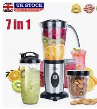 7In1 Food Blender Smoothie Maker Food Processor Fruit Juicer Coffee Grinder 1.2L