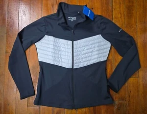 New Columbia Golf Women's The Elements Jacket Black Omni-Wick Size Medium - Picture 1 of 7
