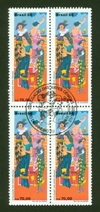 Performing Arts, Theater, Comedy, Drama -Brazil Stamp 1988 - Scott# 2160 FDC - Picture 1 of 1
