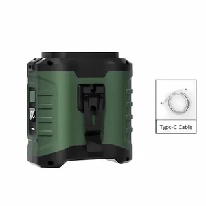 Waist Clip on Fan Hanging Cooling Wear on Neck or Waist, 10,000mAh 5 Speeds 10W - Picture 1 of 12