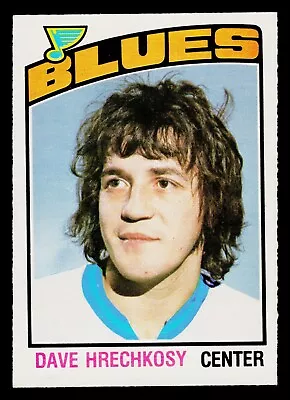 1976-77 O-Pee-Chee Hockey Card #364 Dave Hrechkosy - Image 1 of 2