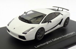 Autoart 1/43 Scale 54615 - Lamborghini Gallardo Superleggera - Met White