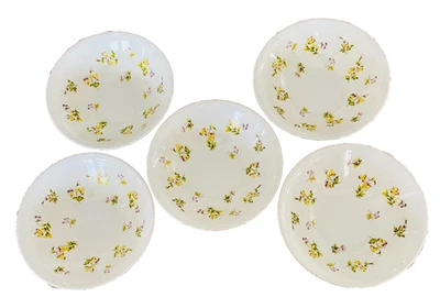 Juego de 5 cuencos Martha Stewart Everyday amarillo-púrpura Pansy Foto 1 de 4