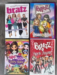 Bratz DVD Lot The Movie Rock Angels Bratz Kidz Starrin & Stylin - Picture 1 of 8