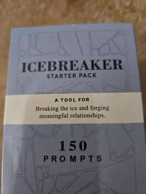 Icebreaker Talk Deck - 150 Conversation Starter Cards for Conversations - Image 1 of 4