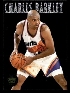 Charles Barkley 1993-94 SkyBox Premium Center Stage Card #CS3 Phoenix Suns - Picture 1 of 2