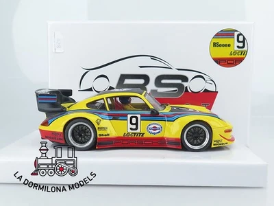 RB428 Scalextric Slot REVOSLOT RS0080 PORSCHE 911 GT2 LOCTITE MARTINI - OVP - Imagen 1 de 4