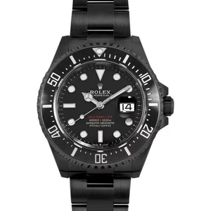 Reloj Rolex Sea-Dweller 43 mm negro recubierto de PVD/DLC de acero inoxidable 126600 - Imagen 1 de 8