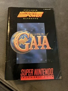 Illusion of Gaia - Explorer Handbook Manual Only (Super Nintendo SNES) Authentic - Picture 1 of 1
