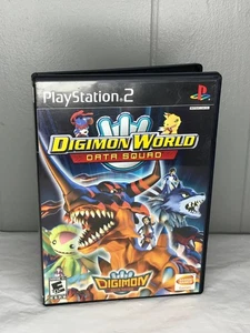 Digimon World: Data Squad Ps2 (Sony PlayStation 2, 2007) W/ Stickers No Manual - Picture 1 of 6
