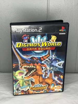 Digimon World: Data Squad Ps2 (Sony PlayStation 2, 2007) W/ Stickers No Manual - Image 1 of 4