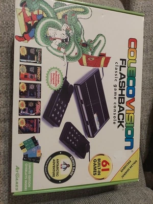 Consola de juegos clásica AtGames ColecoVision 32 MB Flashback 61 juegos 2014 caja abierta  Foto 1 de 4