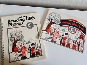 The New Reading With Phonics Set Workbook C Vintage Lippincott Mary Hletko Wingo - Foto 1 di 16