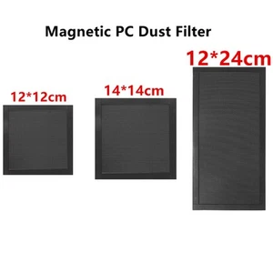 12-24cm Computer PC Magnetic Antidust Cooling Fan Dust Filter Case Net Cover f - Photo 1/13