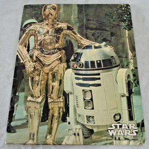 Star Wars Porfolio Folder R2D2 and C3PO with 3 Fan Club Newsletters - Picture 1 of 2