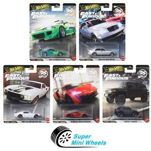 Hot Wheels 2025 Fast & Furious N Case Set of 5 Cars - Picture 1 of 2