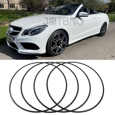 Protector de tira protectora de anillo de llanta de cubo de rueda de aleación para automóvil Mercedes-Benz Foto 1 de 4