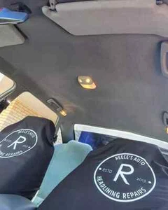 2m #2 Dark Grey Roof Lining Fabric to suit: Holden VN VP VR VS Commodore Sedan - Picture 1 of 6