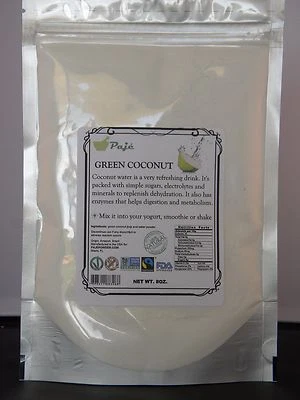 Coconut water powder 4oz 8oz 16oz 1lb 32oz 2lb 5lb 10lb electrolyte +flavor PAJE - Image 1 of 4