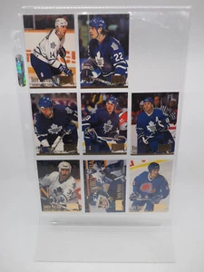 Fleer Ultra 1994 - NHL - Toronto Maple Leafs  - 8 x Sammelkarten - Picture 1 of 3