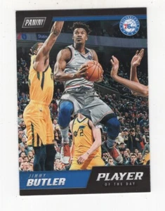 2018-19 PANINI PLAYER OF THE DAY BASKETBALL JIMMY BUTLER PHILADELPHIA 76ERS - Picture 1 of 8