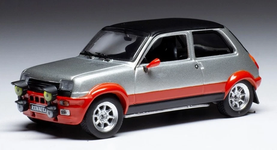 Ixo Model RENAULT 5 ALPINE Gr.2 1978 SILVER 1 43